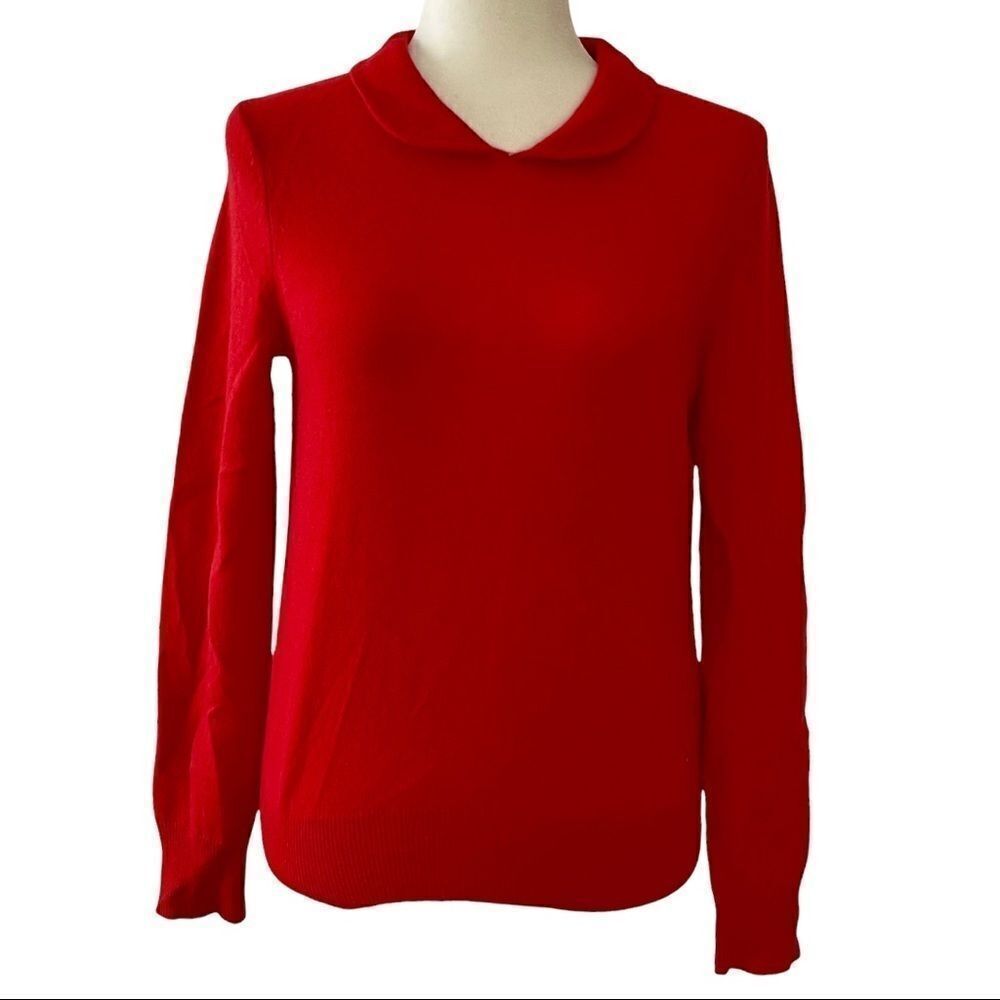 Vintage Lord & Taylor Cashmere Sweater Red Size S